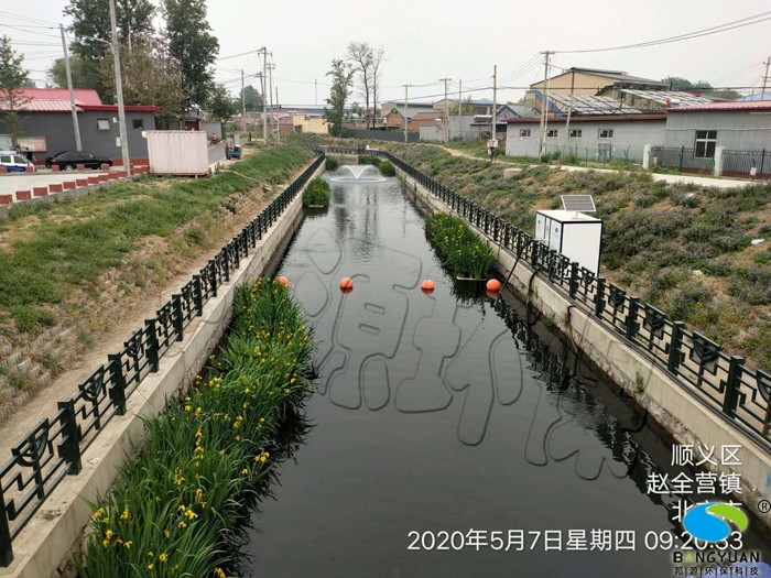 河道通过“智慧水管家”系统整治后的样子